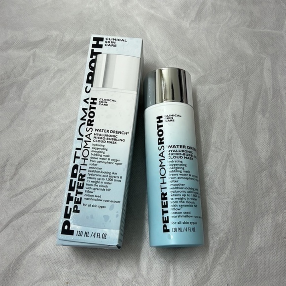 NIB 💯 Peter Thomas Roth water drench hyaluronic micro-bubbling cloud mask AC6